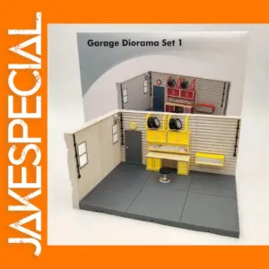 1:43 Scale Aurora Garage Diorama Scene Model Set