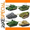 WW2 Germany Jagdpanther G1 Tank Building Set