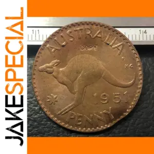 Antique Replica Australia 1 Penny Coin