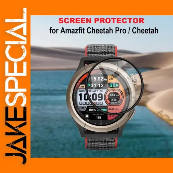 3PCS 3D Curved Screen Protector for Amazfit Cheetah