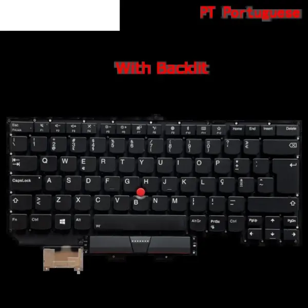 Backlit Keyboard for Lenovo ThinkPad X1 Carbon 5th Gen - Image 9