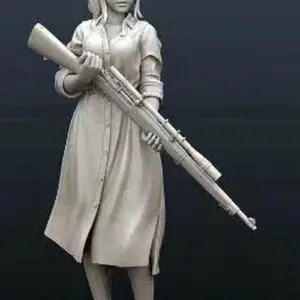 Miniature Military Garage Kit Model Parts