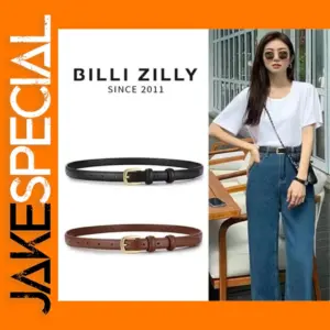 Korean-Style Women's Casual Leather Belt