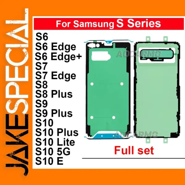 Full Adhesive for Samsung Galaxy S6-S10 Series