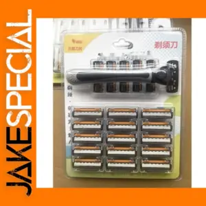Three Layer Tool Holder with 20 Razor Blades