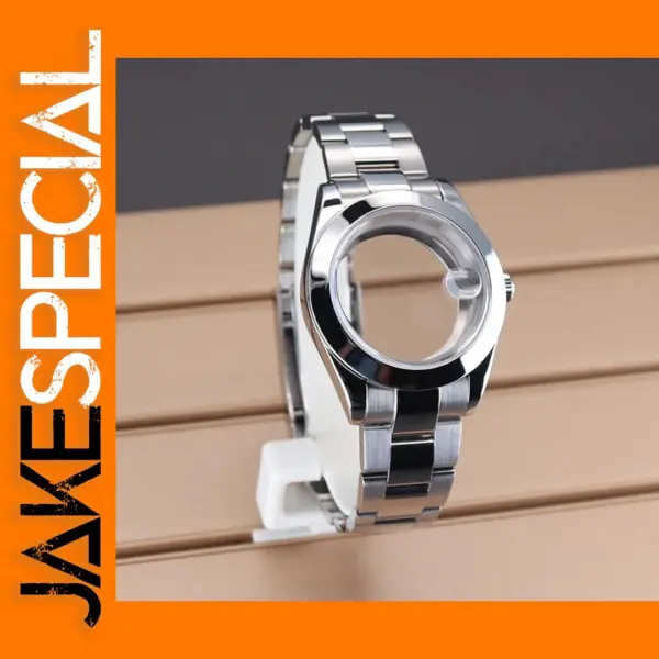 Luxury Watch Case with Sapphire Crystal 36mm 40mm
