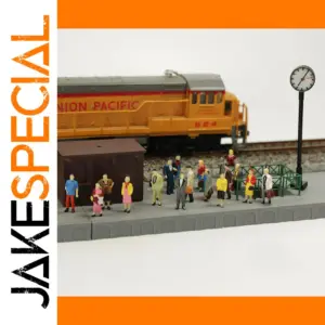40pcs HO Scale Model Figures - 1:87 Assorted