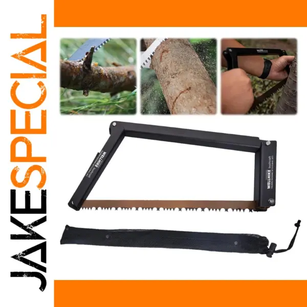 Folding Handsaw with Storage Bag for Woodcutting