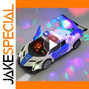 Electric Police Car Toy for Kids - DE01