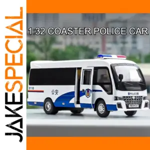 1:32 Coaster Police Car Model with Sound & Light