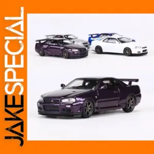 MotorHelix 1:64 NISMO R34 Z-TUNE Alloy Model Car