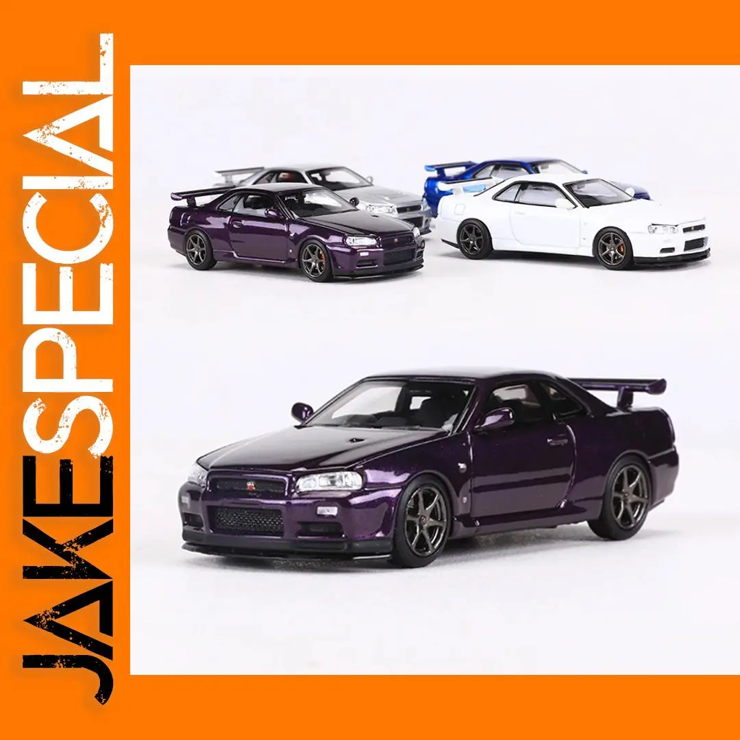 MotorHelix 1:64 NISMO R34 Z-TUNE Alloy Model Car 1 MotorHelix 1:64 NISMO R34 Z-TUNE Alloy Model Car