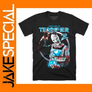 Terrifier 2 Dinner Is Served Black T-Shirt