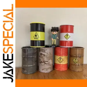 Mini Oil Drum Model Car Storage Box