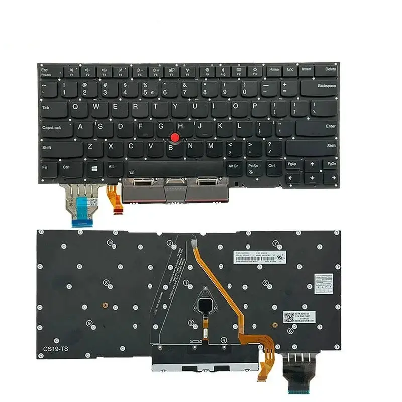 US Keyboard for Lenovo ThinkPad X1 Yoga G4/G5 2 US Keyboard for Lenovo ThinkPad X1 Yoga G4/G5 - Image 2
