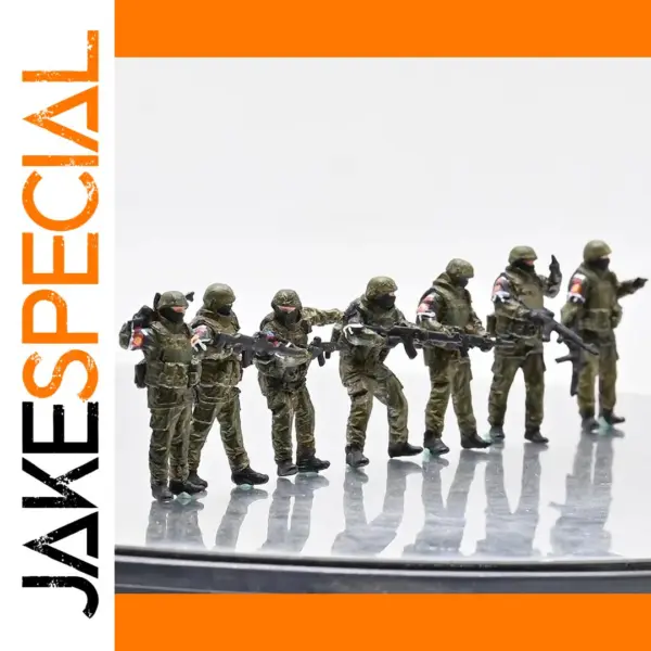 1:72 Scale Russian Military Police Action Figures Set