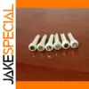 6 Pack Acoustic Guitar Bridge Pins Pure Bone