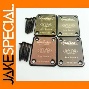 Kramer EVH Antique Style Guitar Neck Plate Set