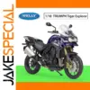 Welly 1:18 Triumph Tiger Explorer Diecast Motorcycle