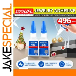 LOOLIFL 496 Super Glue 20g - Versatile, Fast-Repair