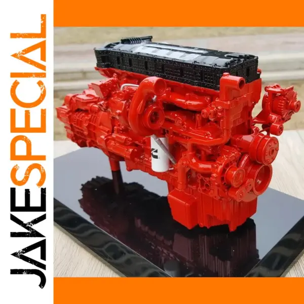 1:10 Scale Diecast Alloy Cummins M15 Model