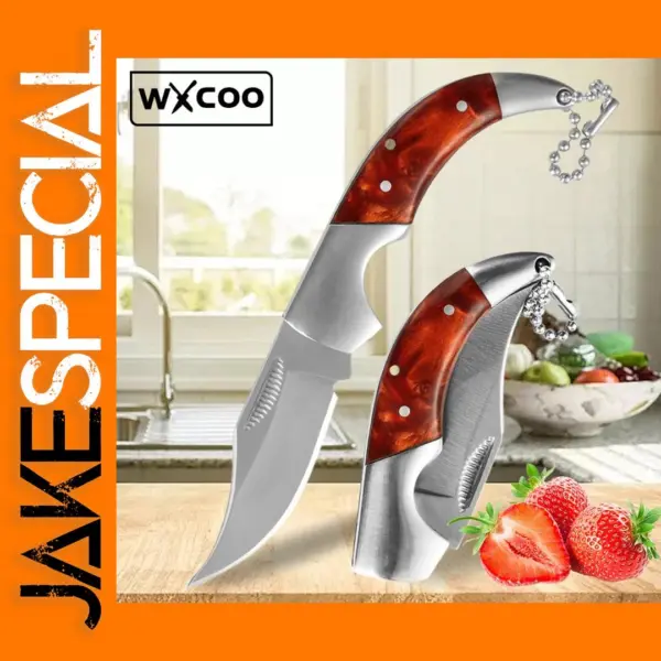 Folding Stainless Steel Mini Kitchen Knife