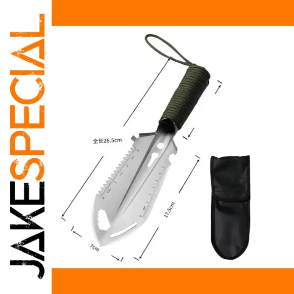 Compact Multifunctional Tactical Camping Shovel