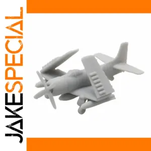 5PCS 1/2000 A-1 Skyraider Model Aircraft Set