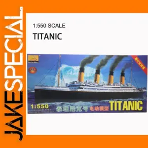 1:550 RMS Titanic Model with Electric Features