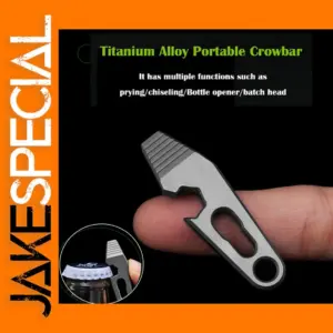 Titanium Alloy Multitool Crowbar and Opener