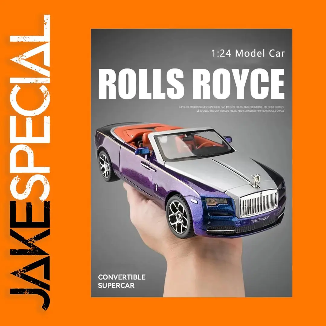 1:24 Rolls Royce Dawn Alloy Model Car 1 1:24 Rolls Royce Dawn Alloy Model Car