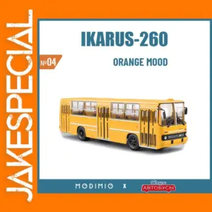 1/43 Ikarus-260 Diecast City Bus Model