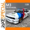 1:24 M3 Floral Edition Diecast Car Model