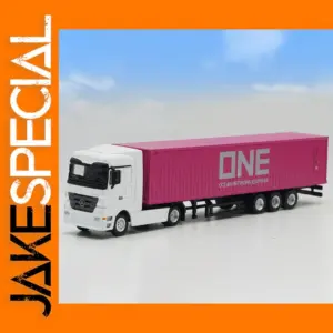 1:87 Benz Truck Container Carrier Model Toy