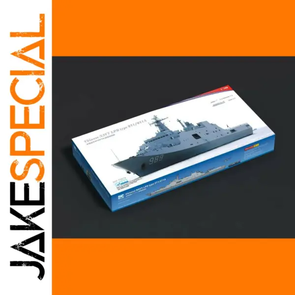 Chinese Navy LPD Type 071/071A Model Kit 1/700