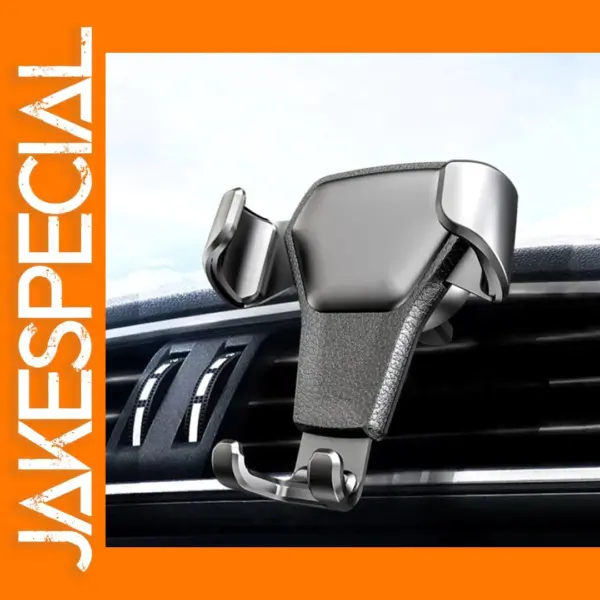 Universal Gravity Car Phone Holder for Any Smartphone