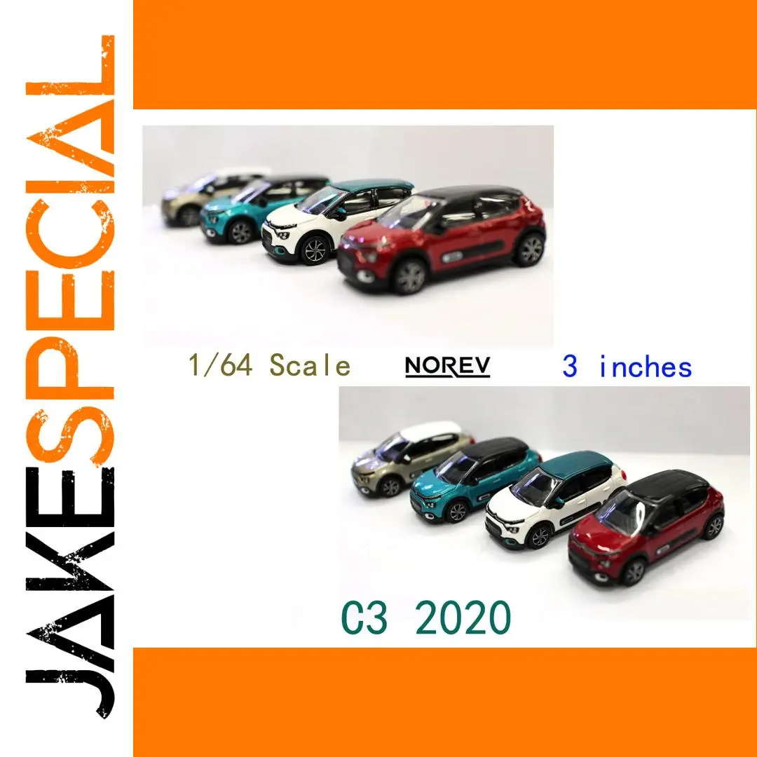 2020 Citroen C3 Diecast Model 1/64 Scale 1 2020 Citroen C3 Diecast Model 1/64 Scale
