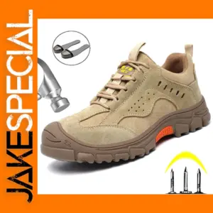 Men's Puncture-Proof Safety Work Boots