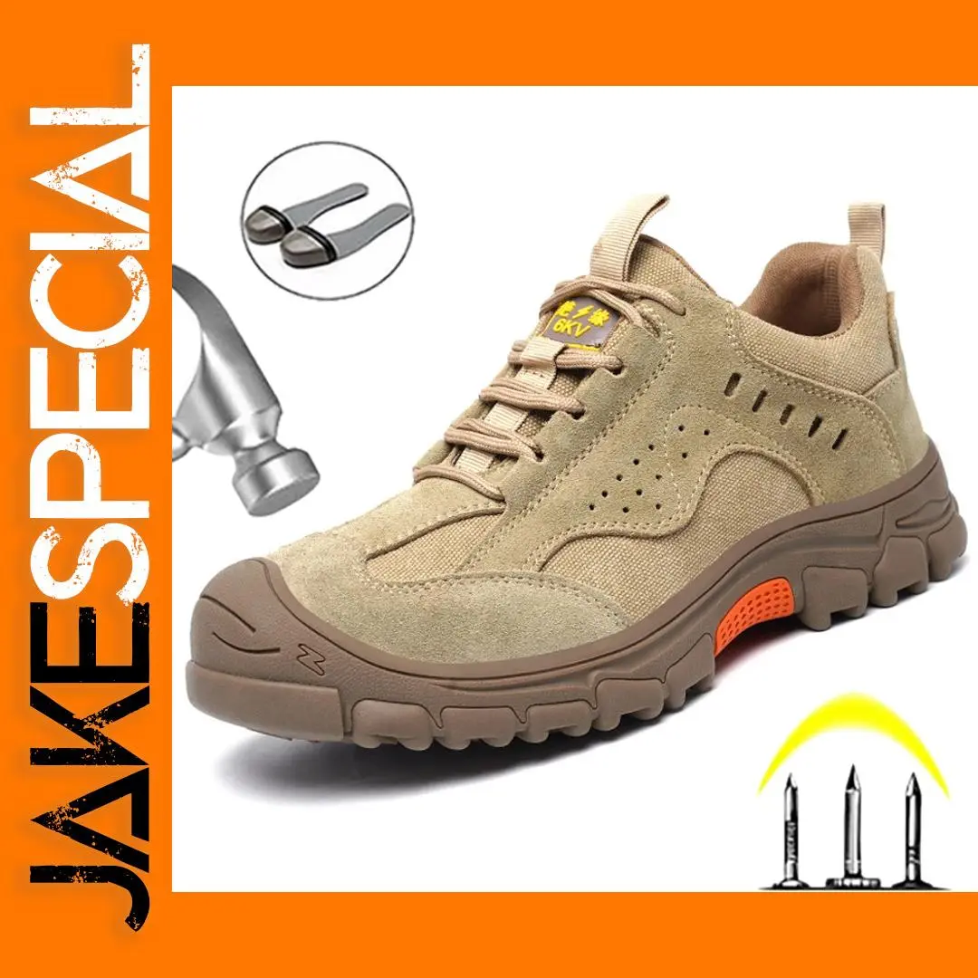 Men's Puncture-Proof Safety Work Boots 1 Men's Puncture-Proof Safety Work Boots