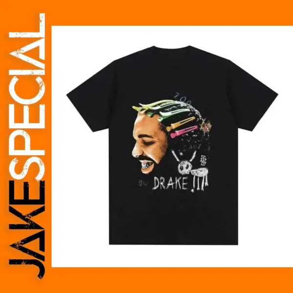 Colorful Cartoon Cotton Casual T-shirt Unisex