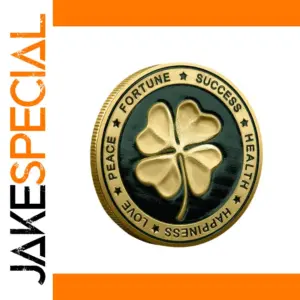 Four Leaf Clover Commemorative Replica Coin