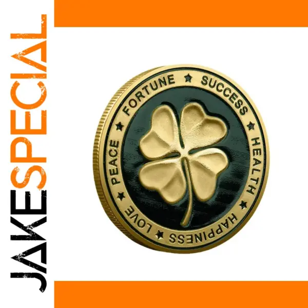 Four Leaf Clover Commemorative Replica Coin