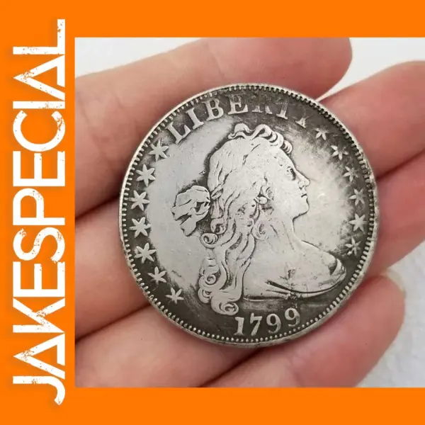 Antique Silver Commemorative Coin