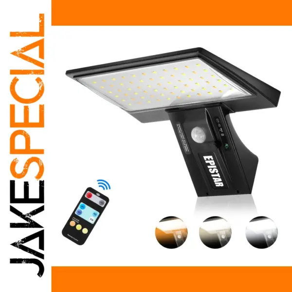 90 LED Solar Motion Sensor Outdoor Light