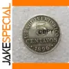 1896 Puerto Rico 5 Centavo Replica Coin