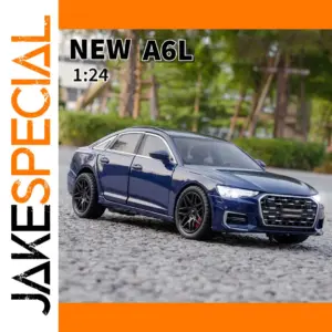 1:24 Scale A6 Alloy Diecast Toy Car Model