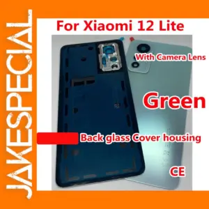 6.55 inches Xiaomi 12 Lite Back Glass Cover Replacement