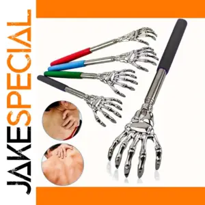 Portable Extendable Stainless Steel Back Scratcher