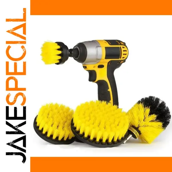 Electric Drill Brush Cleaning Kit for Various Surfaces