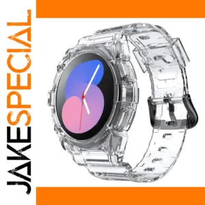 Transparent Band and Case for Galaxy Watch 4